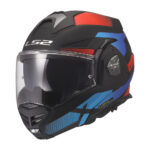 Kaciga LS2 Flip Up FF901 ADVANT X NOVA crno crveno plava M