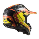 Kaciga LS2 Cross MX700 SUBVERTER ARCHED crno žuto narandžasta XL - Slika 2