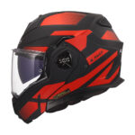 Kaciga LS2 Flip Up FF901 ADVANT X NOVA crno crvena - Slika 3