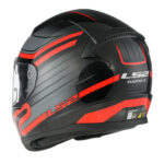 Kaciga LS2 Full Face FF353 RAPID II CIRCUIT crno crvena XXL - Slika 3