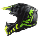 Kaciga LS2 Cross MX703 C X-FORCE CARBON BARRIER crno žuta - Slika 2