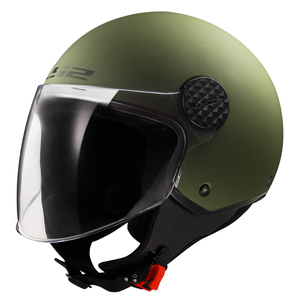 Kaciga LS2 Jet OF558 SPHERE LUX II MILITARY mat zelena S