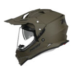 Kaciga NOX 312 Cross TRAIL KHAKI MAT GREEN M