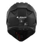 Kaciga LS2 Cross MX708 FAST II SOLID MATT crna L - Slika 3