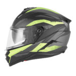 Kaciga NOX Full Face sa naočarima N304 S REVO YELLOW MATT BLACK L - Slika 2