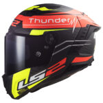 Kaciga LS2 Full Face FF805 THUNDER CARBON ATTACK crveno žuta XXL - Slika 2