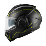Kaciga GIVI Flip Up X36 PULSE crno titanium žuta M - Slika 3