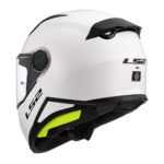 Kaciga LS2 Full Face FF812 KID SOLID dečija bela L - Slika 3