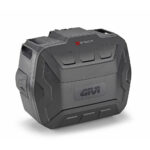 Centralni kofer GIVI XSPACE proširivi sa crnim poklopcem Monokey 27-36 L