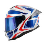 Kaciga GIVI Full Face 55.1 ZEPHIR belo crveno plava - Slika 2