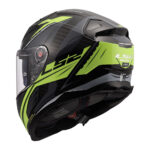 Kaciga LS2 Full Face FF811 VECTOR II CARBON SAVAGE H-V žuta - Slika 3