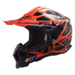 Kaciga LS2 Cross MX700 SUBVERTER EVO II STOMP fluo narandžasta M