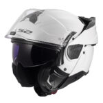 Kaciga LS2 Flip Up FF910 ADVANT II SOLID bela L - Slika 7