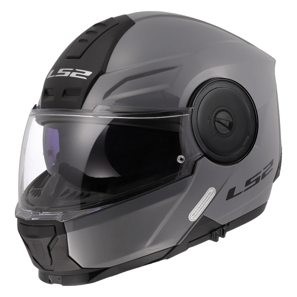 Kaciga LS2 Flip Up FF902 SCOPE II nardo siva L