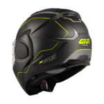 Kaciga GIVI Flip Up X36 PULSE crno titanium žuta - Slika 5