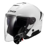 Kaciga LS2 Jet OF618 VERSO II SOLID bela - Slika 2