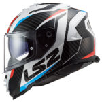 Kaciga LS2 Full Face FF800 STORM II RACER crveno plava sa naočarima XXL - Slika 2