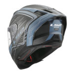 Kaciga LS2 Full Face FF807 DRAGON SUBIC mat plava - Slika 3