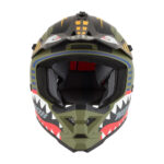 Kaciga NOX Cross N761 FIGHTER mat KHAKI dečija XL - Slika 2