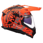 Kaciga LS2 Enduro MX702 PIONEER II RANGI mat narandžasta L - Slika 6