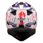 Kaciga LS2 Enduro MX702 PIONEER II FANTASY belo crveno plava M - Slika 4