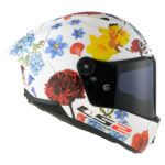 Kaciga LS2 Full Face FF805 THUNDER GP AERO CARBON FLOWERS bela S - Slika 6