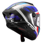 Kaciga LS2 Full Face FF805 THUNDER CARBON GP AERO RAUTE plavo crvena XL - Slika 5