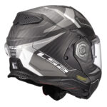 Kaciga LS2 Flip Up FF901 ADVANT X CARBON HORIZON hrom siva sa naočarima M - Slika 5