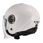 Kaciga LS2 Jet OF620 CLASSY SOLID bela XL - Slika 3