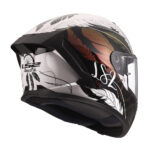 Kaciga LS2 Full Face FF820 RAPID III BOHO belo crno roza M - Slika 5