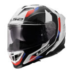 Kaciga LS2 Full Face FF818 STORM III SPORTY belo plavo crvena S