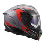 Kaciga LS2 Full Face FF818 STORM III DYNAMO sivo crvena 3XL - Slika 6