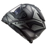 Kaciga LS2 Full Face FF800 STORM II FASTER mat titanium sa naočarima S - Slika 5