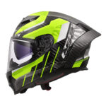 Kaciga LS2 Full Face FF807 DRAGON CARBON TRAX žuta XXL - Slika 2