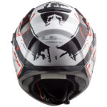 Kaciga LS2 Full Face FF320 STREAM EVO TACHO belo crno crvena sa naočarima XL - Slika 4