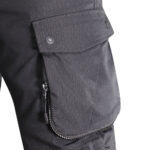 Pantalone LS2 COAST crne 4XL - Slika 6