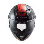 Kaciga LS2 Full Face FF805 THUNDER CARBON SPUTNIK sivo crvena - Slika 4