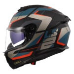 Kaciga LS2 Full Face FF808 STREAM II ROAD crno plava sa naočarima S - Slika 2