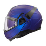 Kaciga LS2 Flip Up FF910 ADVANT II SOLID mat plava XL - Slika 3