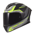 Kaciga LS2 Full Face FF820 RAPID III HYPER crno žuta 3XL