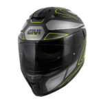 Kaciga GIVI Full Face 55.1 ZEPHIR mat crno titanium srebrno žuta M