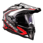 Kaciga LS2 Enduro MX701 EXPLORER CARBON FRONTIER II crvena XXL - Slika 7