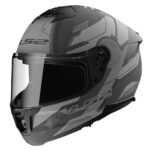 Kaciga LS2 Full Face FF808 STREAM II SHADOW titanium siva sa naočarima 3XL