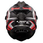 Kaciga LS2 Enduro MX701 EXPLORER CARBON FRONTIER II crvena M - Slika 4