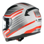 Kaciga LS2 Full Face FF353 RAPID II CIRCUIT  belo crvena XXL - Slika 3