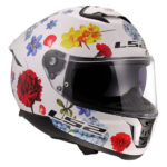 Kaciga LS2 Full Face FF808 STREAM II FLOWERS bela sa naočarima XL - Slika 7
