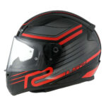 Kaciga LS2 Full Face FF353 RAPID II CIRCUIT crno crvena 3XL - Slika 2
