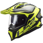 Kaciga LS2 Enduro MX701 EXPLORER ALTER mat crno žuta XXL