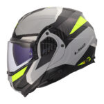 Kaciga LS2 Flip Up FF910 ADVANT II TRIPLE LIGHT siva XL - Slika 2