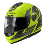 Kaciga LS2 Flip Up FF908 STROBE II CODE žuto siva S